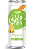 330мл Сода пить Ананас Ароматизатор